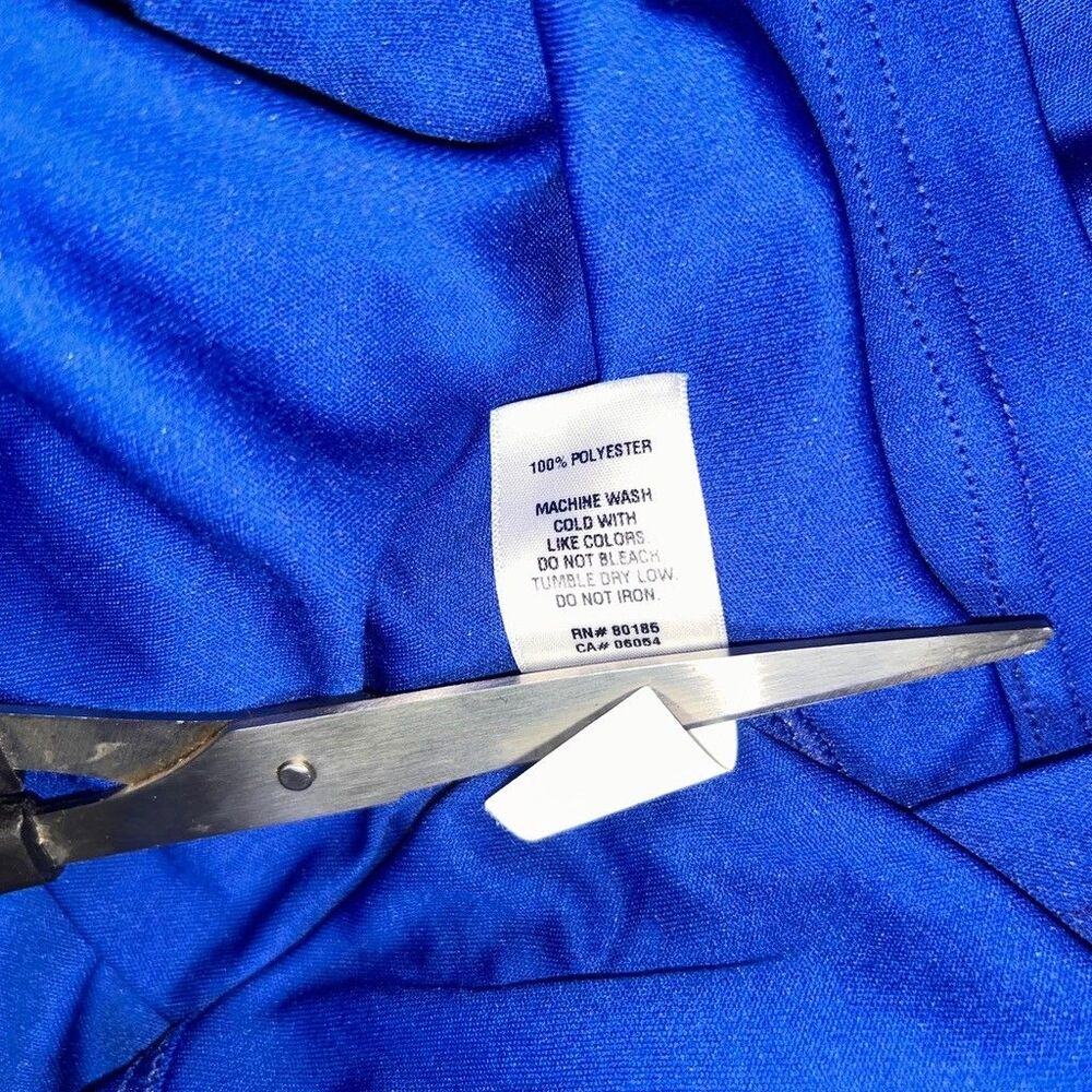 Chicago Cubs Alleson Athletic Henley Baseball Jersey Shirt Mens XL Blue #15 - Picture 7 of 8